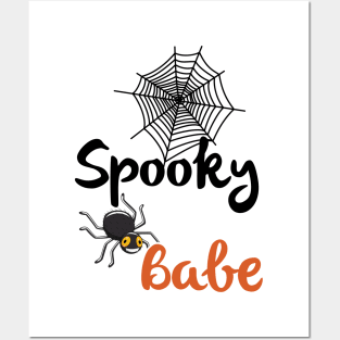 Spooky Babe Posters and Art